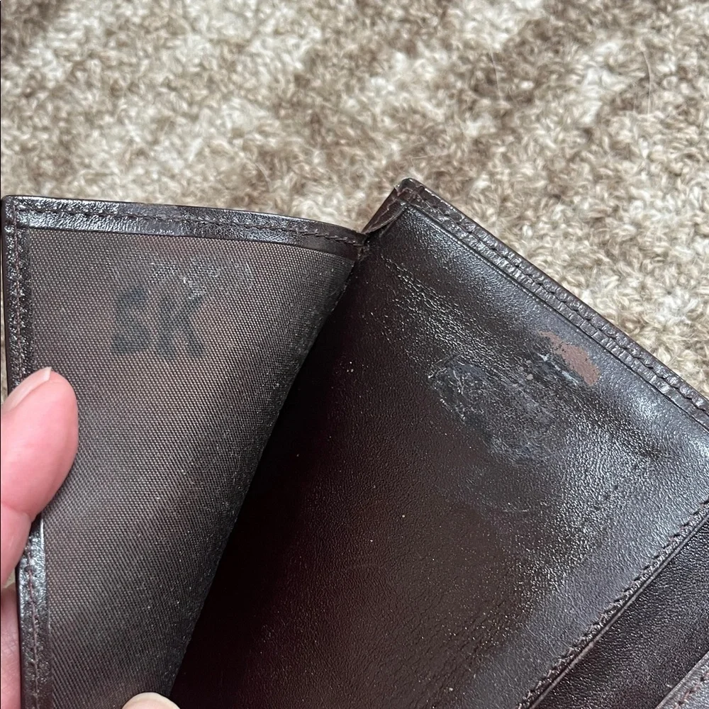 Fendi Brown and Black Zucca Long Wallet - Picture 4 of 13